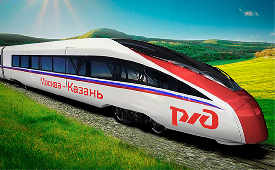 Новый поезд сможет развивать скорость до 360 км/час