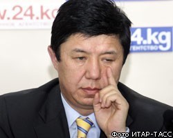 И.о. главы МВД Киргизии еще не ушел в отставку