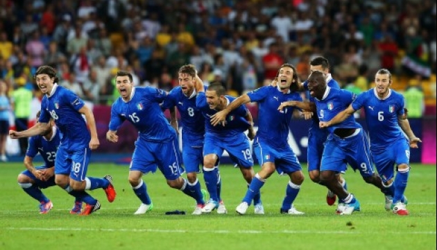 Италия обыграла сборную Англии в серии пенальти