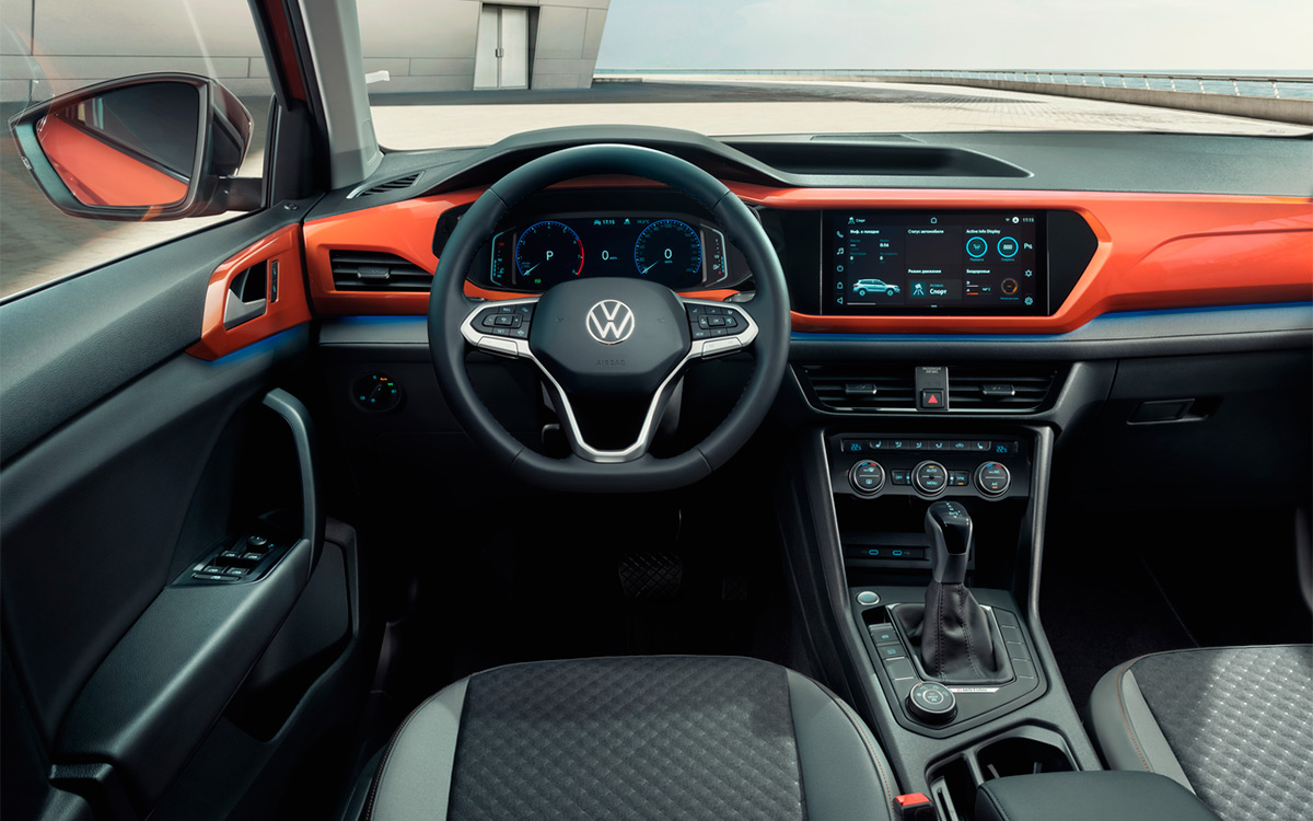 Volkswagen представил новый кроссовер Taos для России