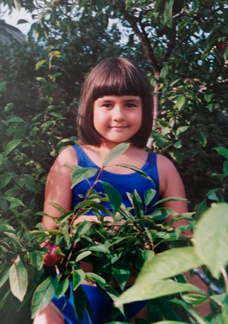 Валерия Василевская в детстве