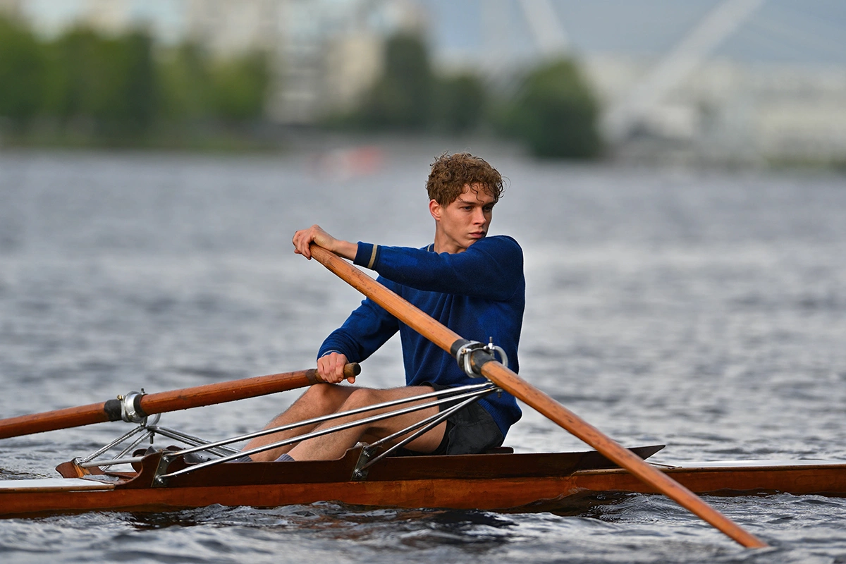 Кадр из фильма «Первый на Олимпе»