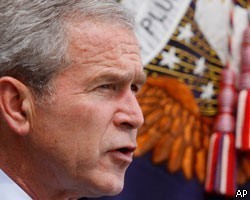 Дж.Буш надеется войти в историю как освободитель народов