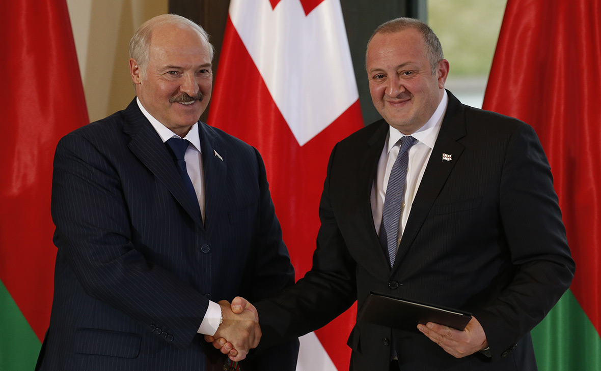 Александр Лукашенко (слева) и&nbsp;​Георгий Маргвелашвили