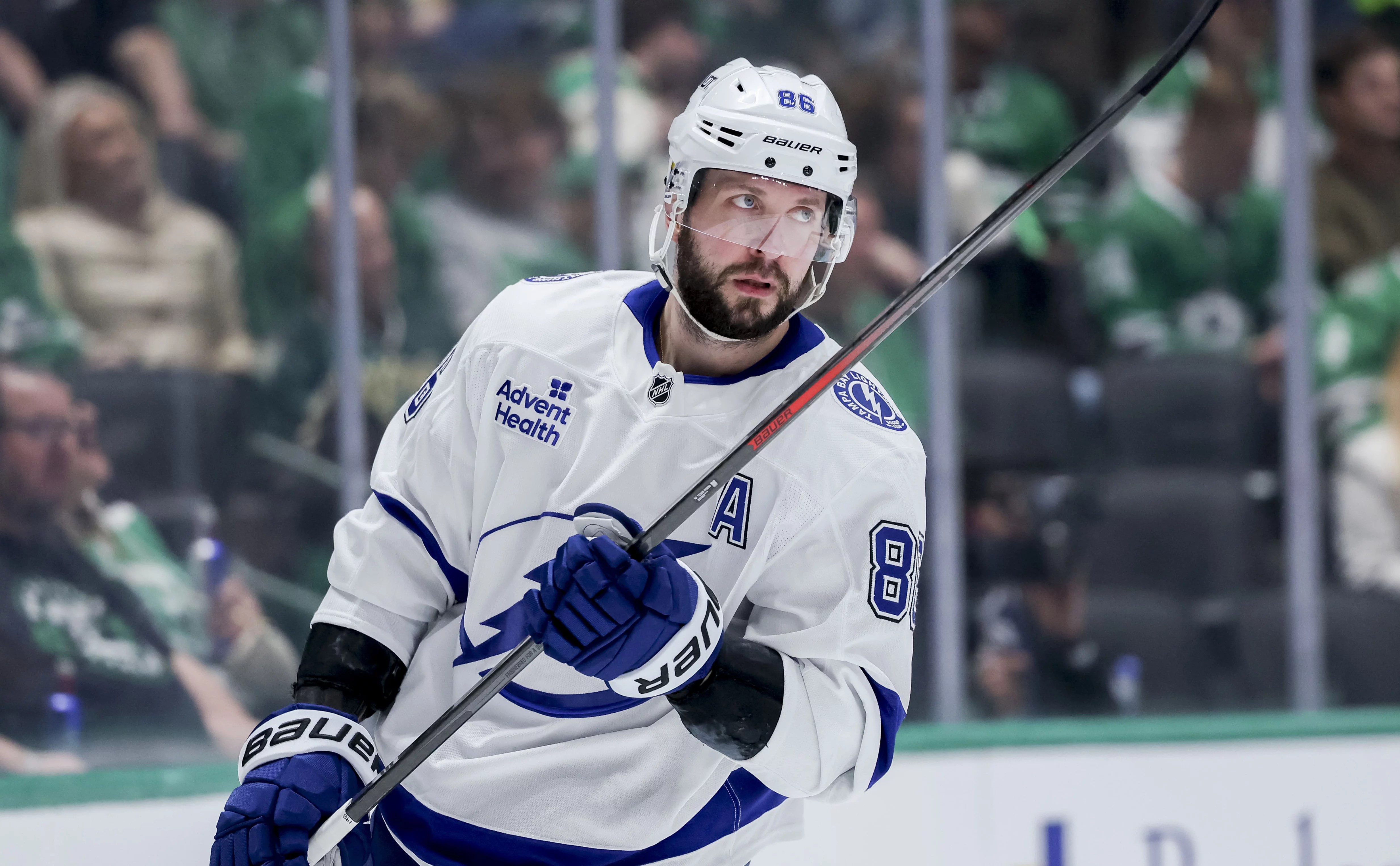 Российский форвард «Тампы-Бэй Лайтнинг» Никита Кучеров (AP/TASS)