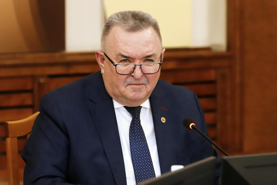 Валерий Ильенко, председатель транспортного комитета Заксобрания Новосибирской области (Фото: пресс-служба областного парламента)&nbsp;