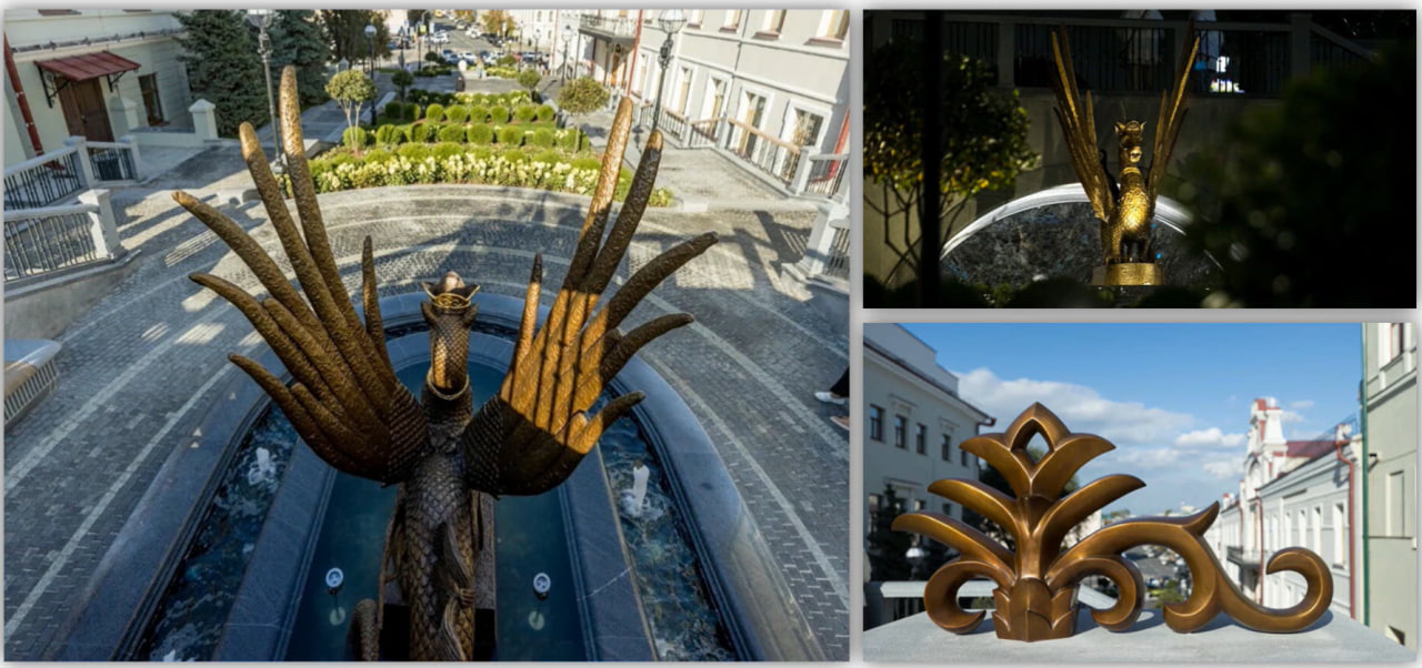 В сквере по&nbsp;ул. Миславского установили новую композицию. Фото: скриншот презентации замглавы исполкома Казани Игоря Куляжева