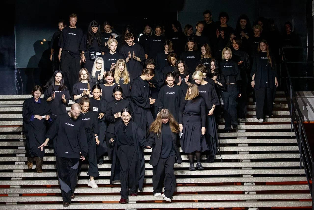 Показ коллекции Collectible Pieces, в Музее «Гараж», Ushatava