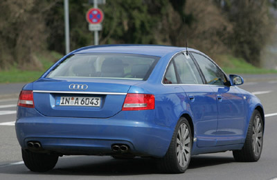 Audi S6: шпионские фото