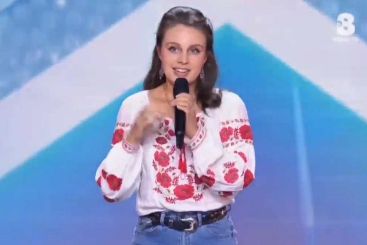 Екатерина Шелехова на шоу Italia's Got Talent, 2021 год