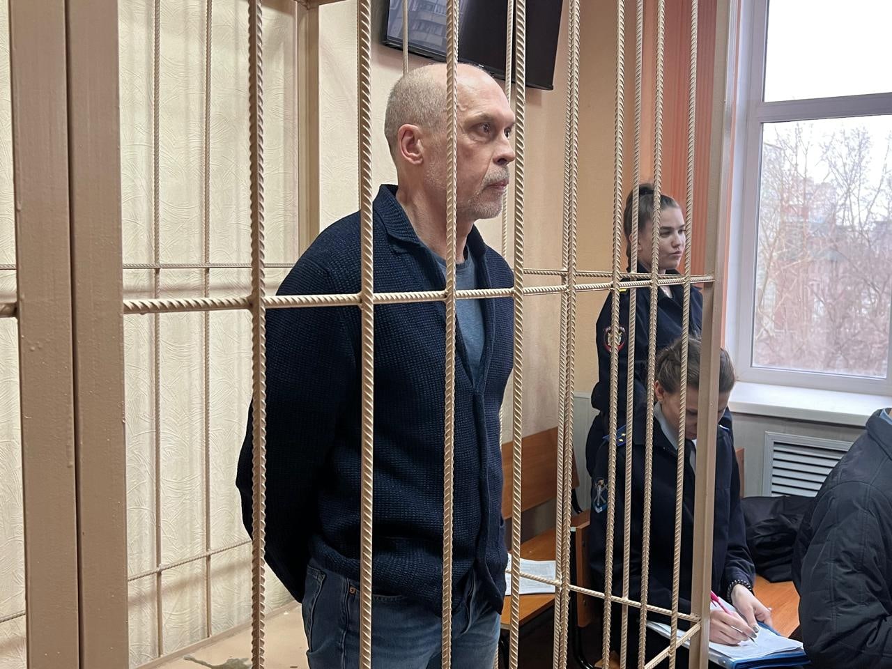 Андрей Перлов в зале суда