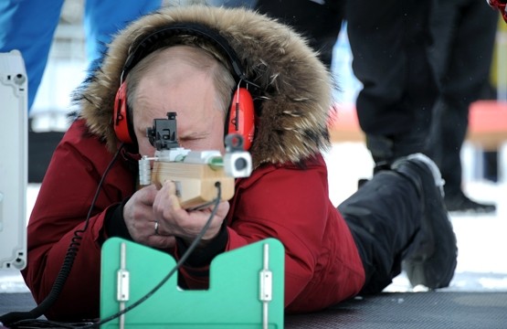 Д.Медведев и В.Путин на олимпобъектах 