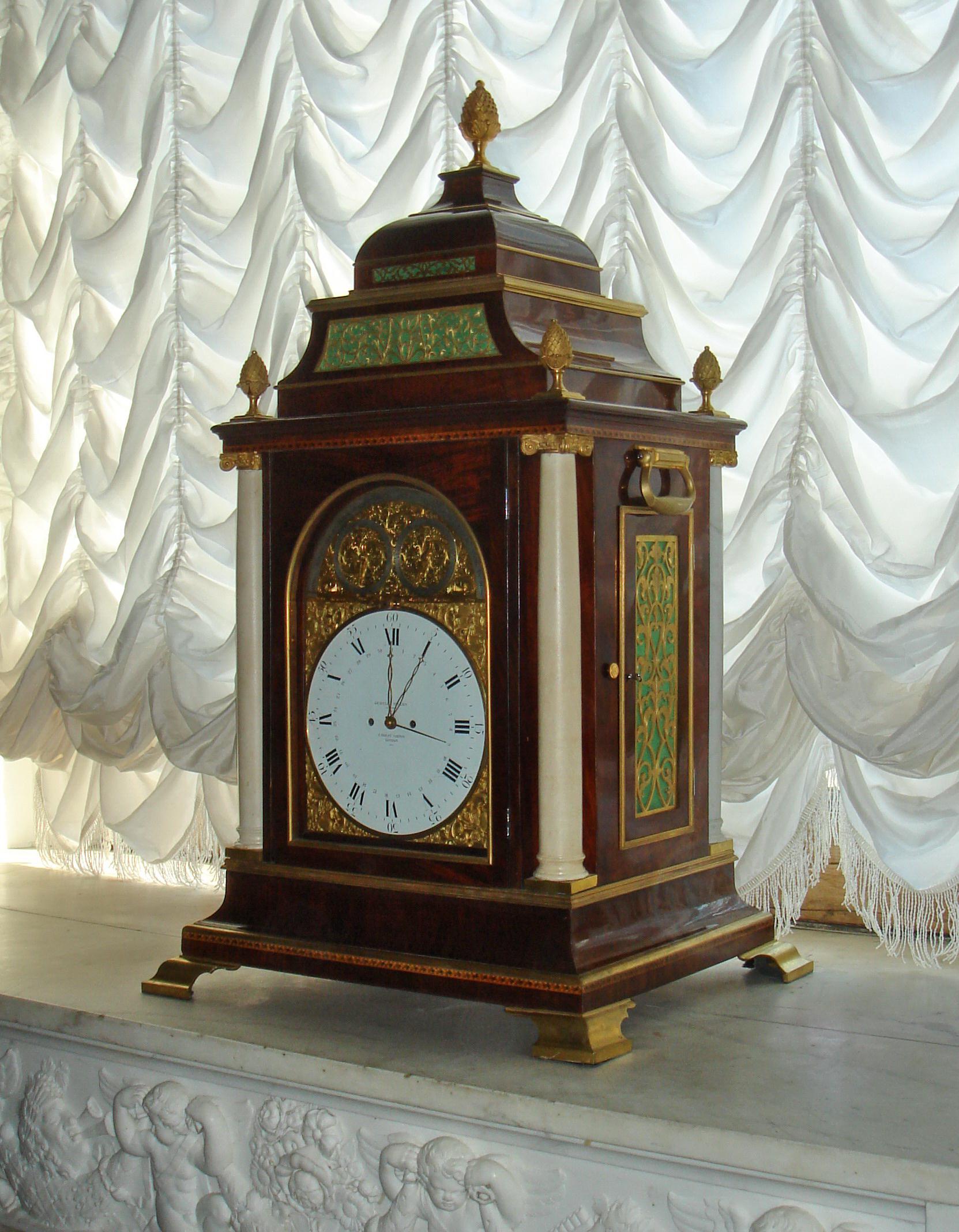Большие настольные часы с органом (1792 г.)