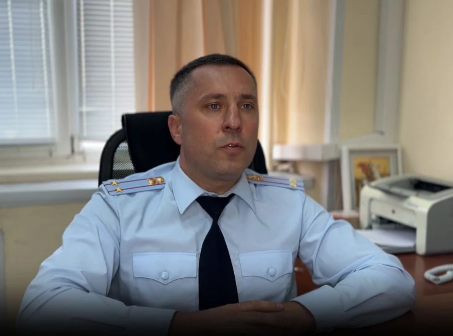 На фото - Павел Товпеко. Скрин видео пресс-службы УМВД России по Вологодской области