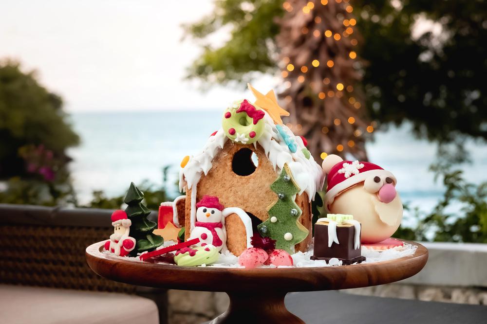 Блюдо праздничного&nbsp;меню отеля Raffles Bali