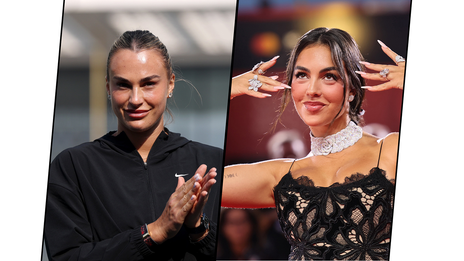 Арина Соболенко и Джорджина Родригес