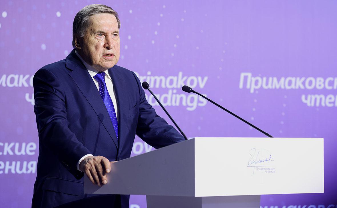 Ушаков заявил о попытках ЕС связаться с Россией