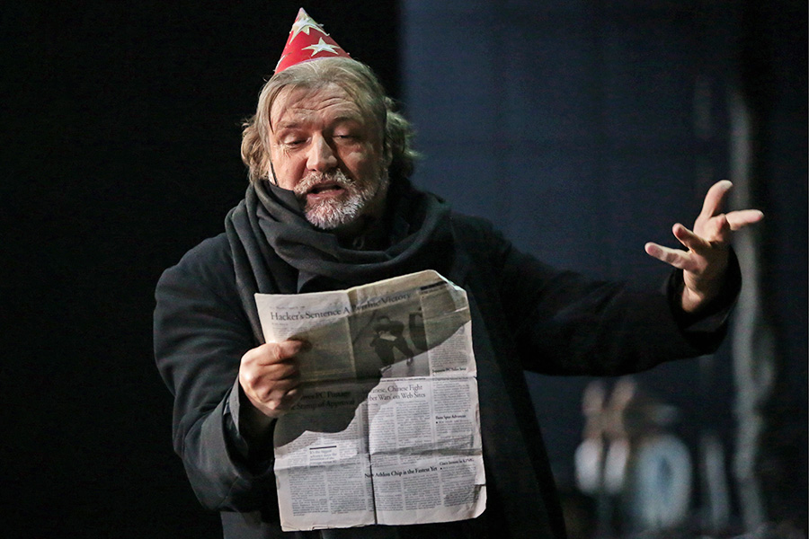 Владимир Симонов в роли Минетти, за которую он получил &laquo;Хрустальную Турандот&raquo;