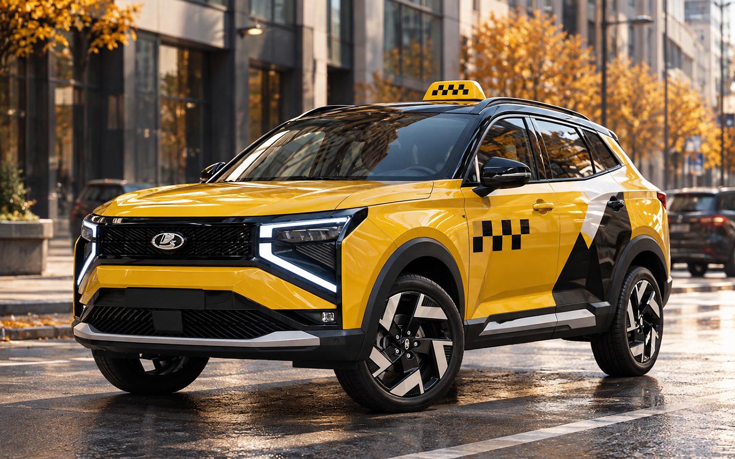 АвтоВАЗ готовит новый кроссовер Lada Azimut к работе в такси