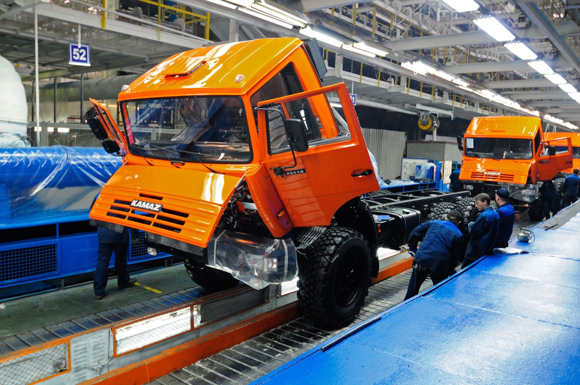 «КАМАЗ» планирует к 2019 году выпускать 43,6 тыс. единиц техники 