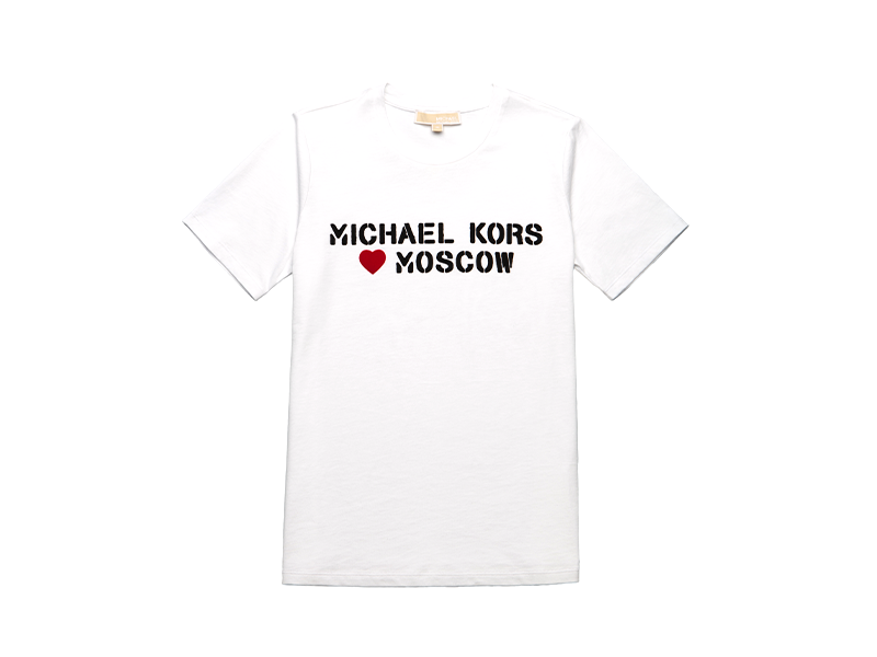 Женская футболка MICHAEL Michael Kors, 6300 руб. (Michael Kors)