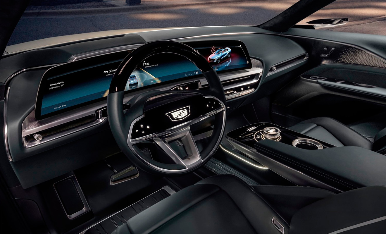 
Cadillac Liriq


Электрический кроссовер Cadillac Liriq был впервые представлен полгода назад. Компания GM также анонсировала его выход на международной выставке потребительской электроники в Лас-Вегасе в январе этого года.Машина получила экран с самой высокой в автоиндустрии плотностью пикселей, который способен передавать свыше миллиарда оттенков. Большая мультимедиасистема растянулась 33-мя дюймами по всей передней панели салона автомобиля. Кроме того, электрокар получил проекционный дисплей с двумя виртуальными панелями:&nbsp;на одном указывается скорость и направление движения, а на втором&nbsp;&mdash; подсказки навигации.