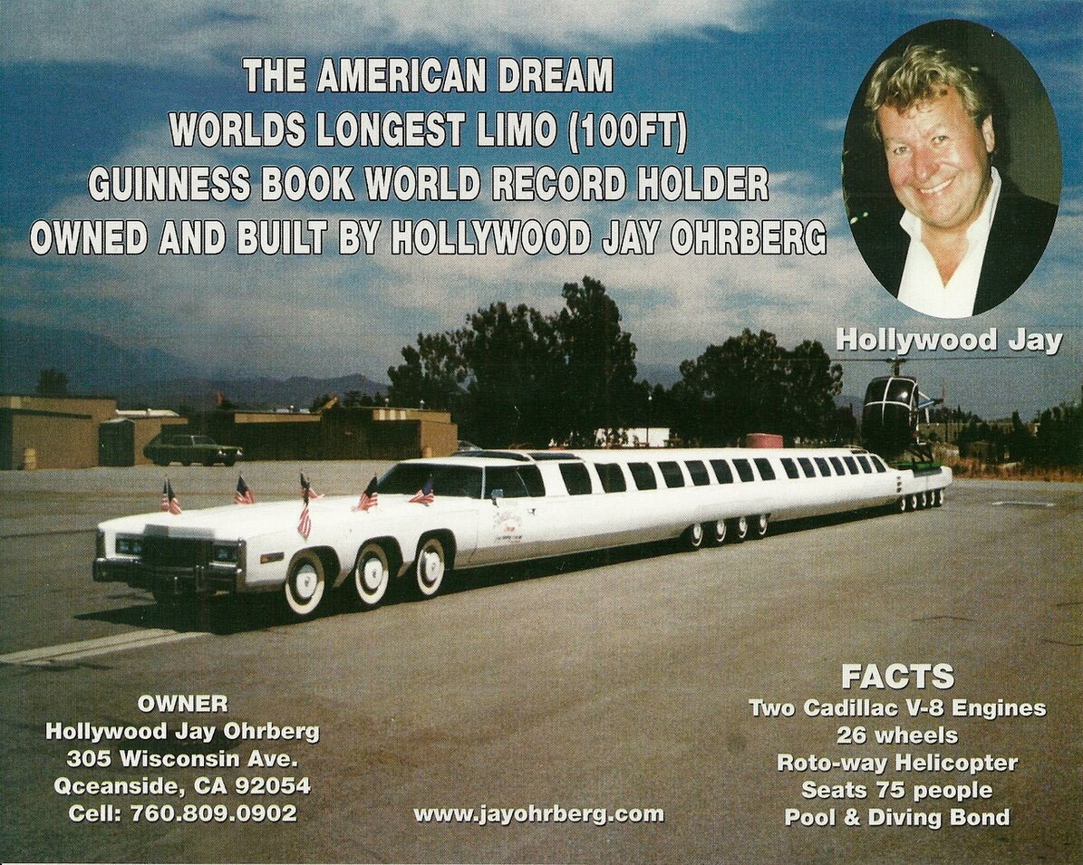 Джей Орберг — знаменитый кастомайзер и создатель суперстретча «American Dream»