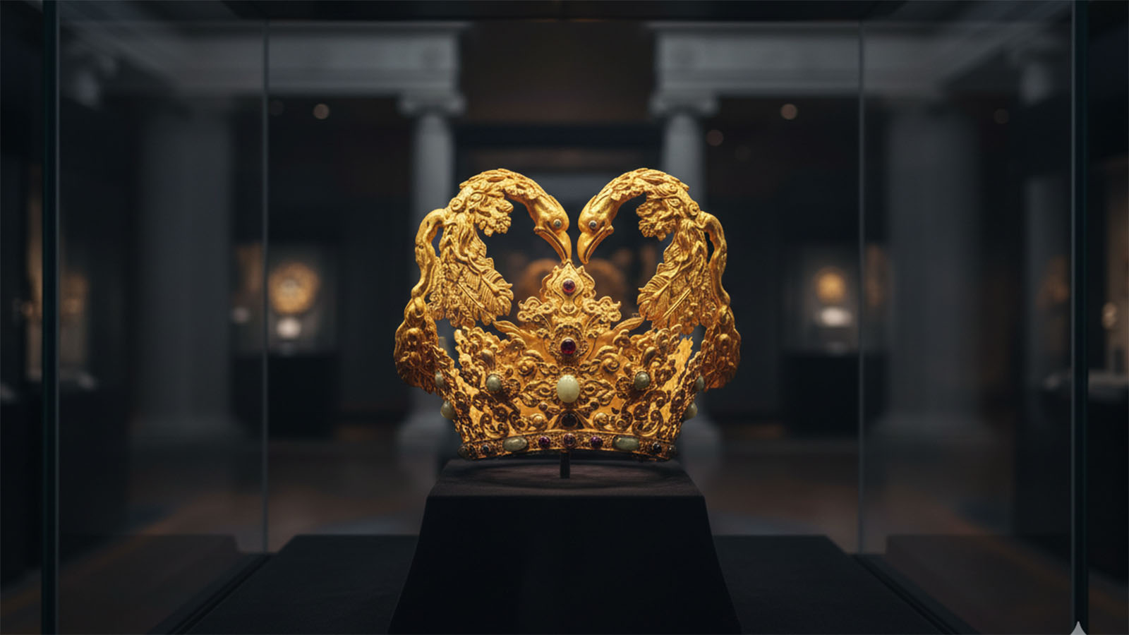 В Пекине ребенок уронил на выставке многомиллионный экспонат