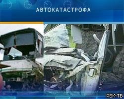 В Красноярском крае иномарка столкнулась с автобусом: 2 погибших