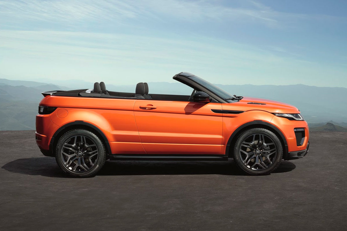 Land Rover представил кабриолет Range Rover Evoque :: Autonews