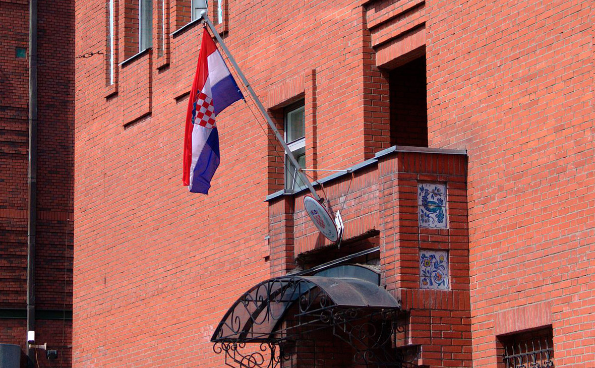 Здание посольства Хорватии в Москве