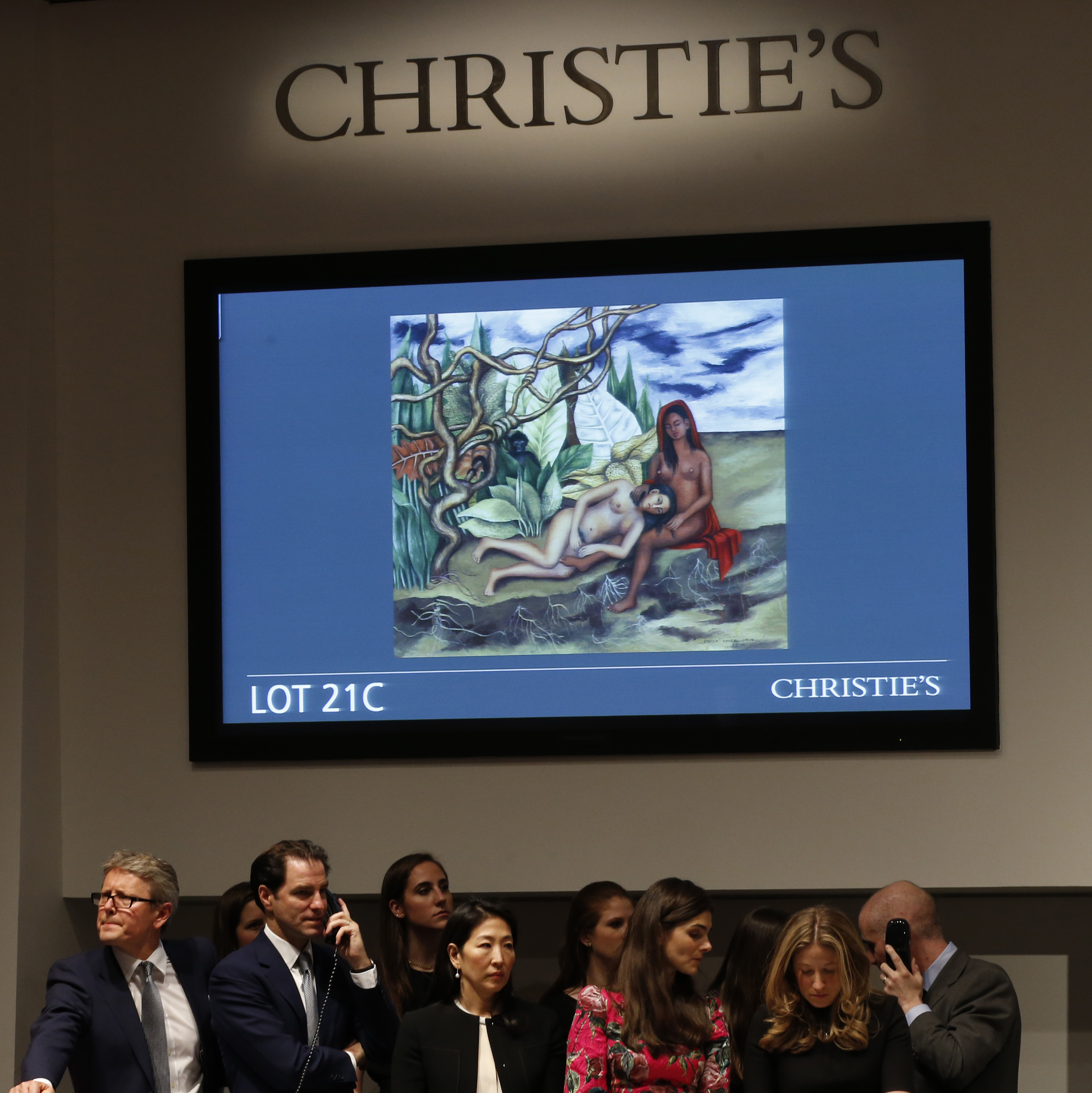 Аукцион Christie&#39;s в Нью-Йорке