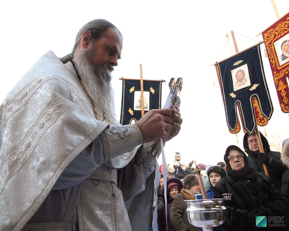 Праздник Крещения Господня в Казани