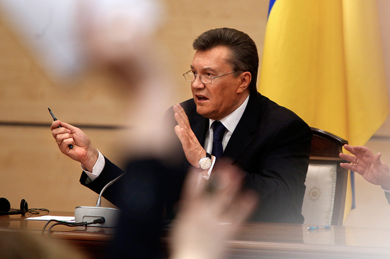 Виктор Янукович. Февраль 2014 года


