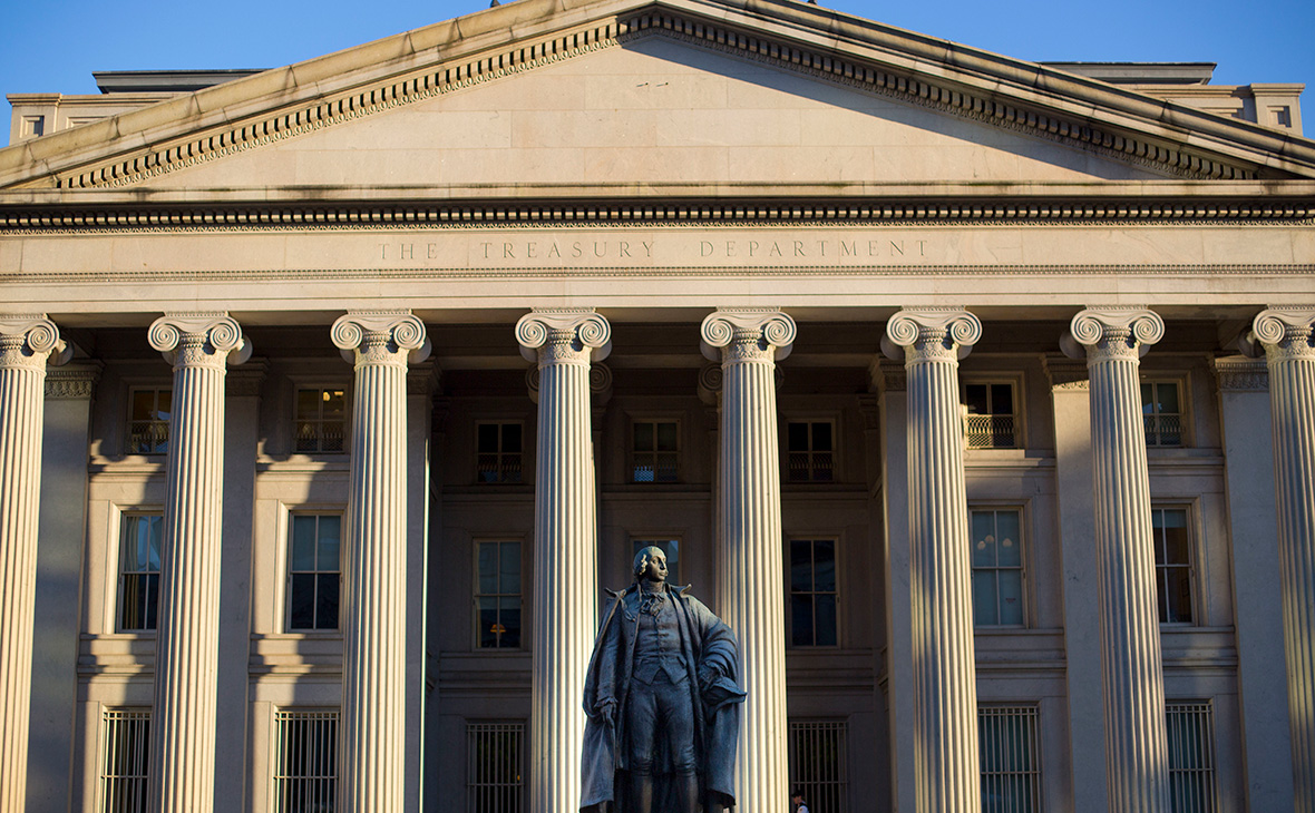 Здание Министерства финансов США в Вашингтоне