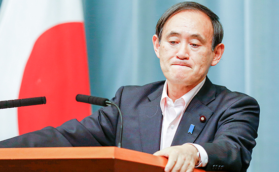 Генеральный секретарь кабинета правительства Есехидэ Суга