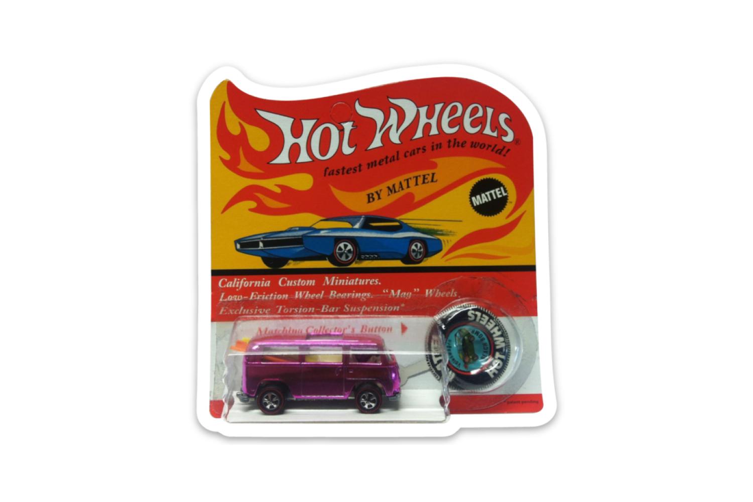 Модель Hot Wheels Pink VW Beach Bomb, 1969&nbsp; (копия)
