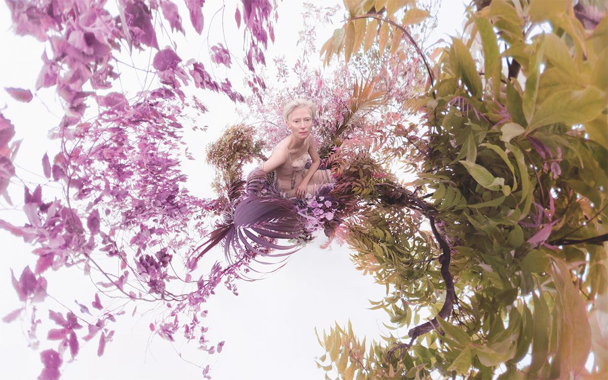 Шотландская актриса Тильда Суинтон