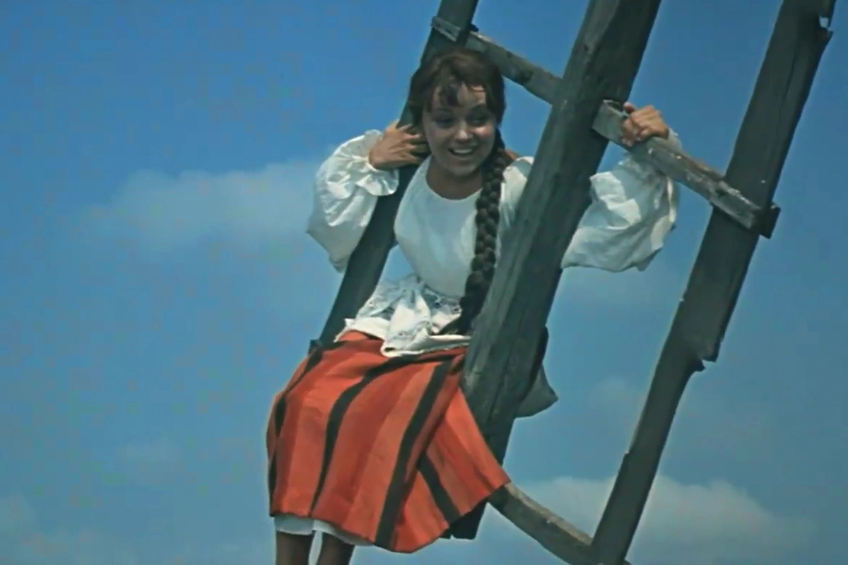 Кадр из фильма «Свадьба в Малиновке», режиссер Андрей Тутышкин, 1967 год