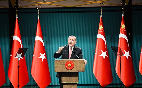 Президент Турции Реджеп Эрдоган


