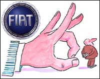 Reuters: Fiat намерен временно сократить 7.600 сотрудников