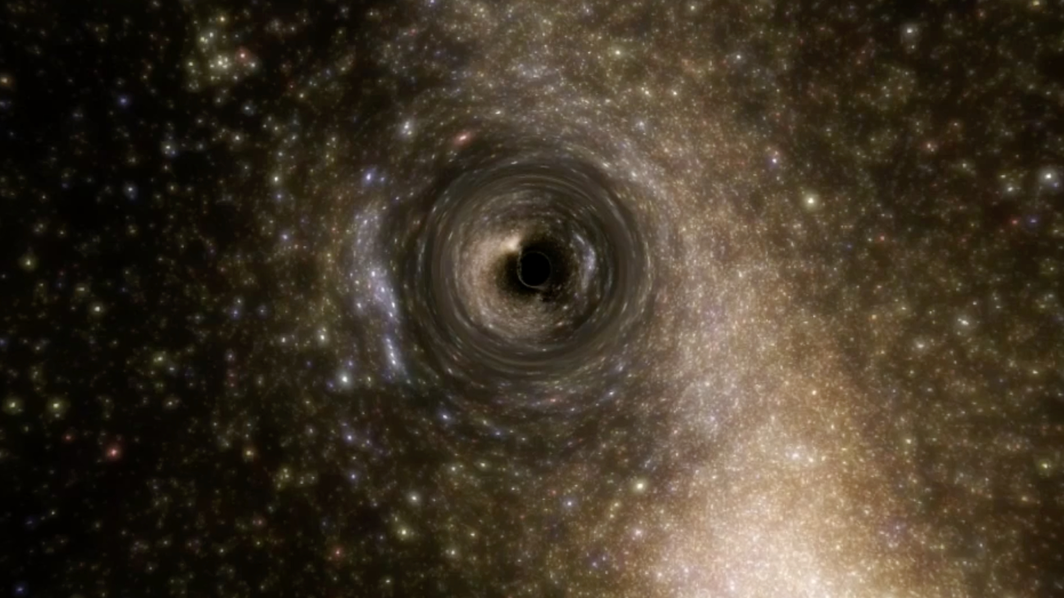 Астрономы показали изображение черной дыры в центре Млечного пути