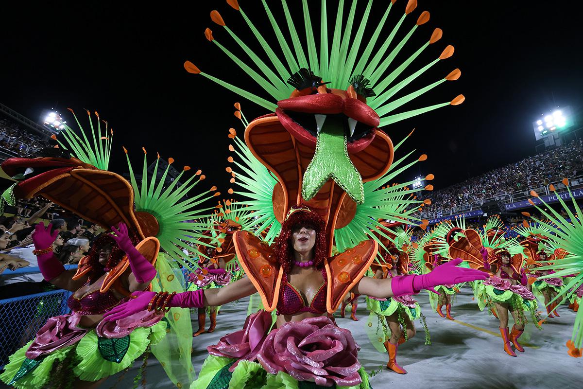 Карнавал в Рио-де-Жанейро, 16 февраля 2026 года