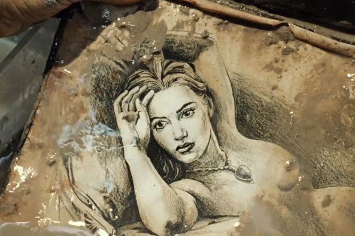 Кадр из фильма Джеймса Кэмерона «Титаник», 1997 год