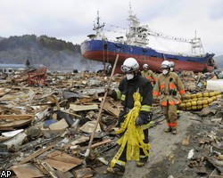 Число погибших при землетрясении в Японии превысило 10 тыс. человек