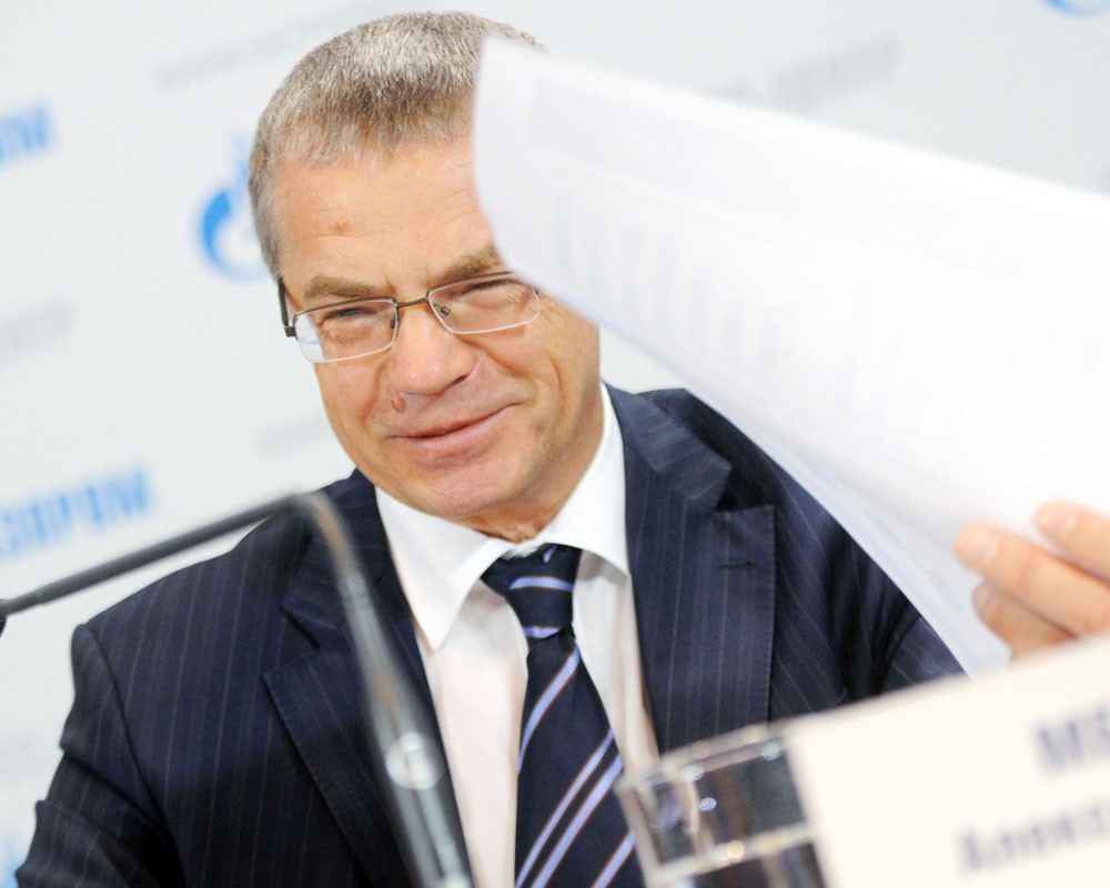Глава "Газпром экспорта" Александр Медведев