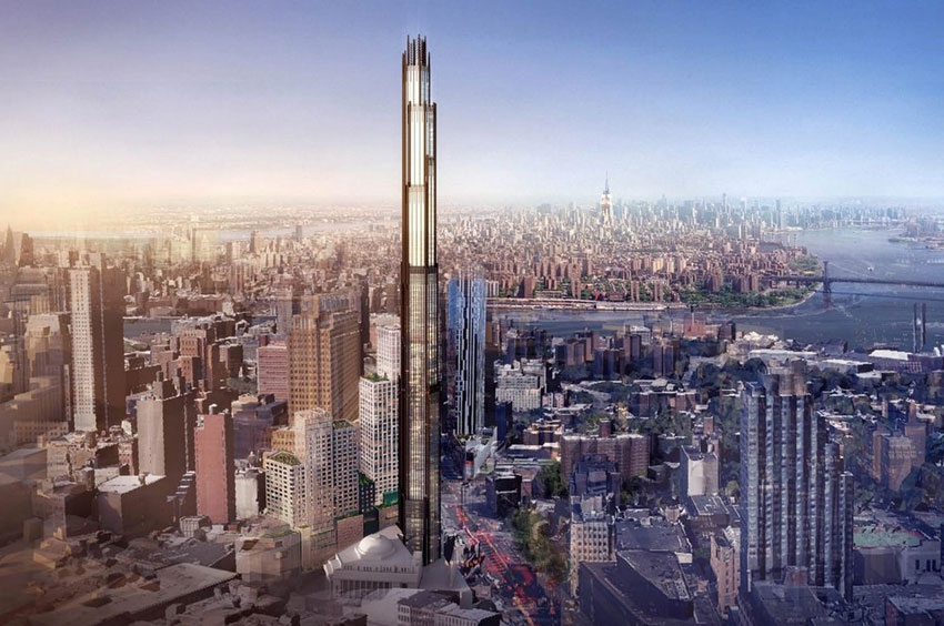 В Нью-Йорке построят самое высокое здание вне Манхэттена
