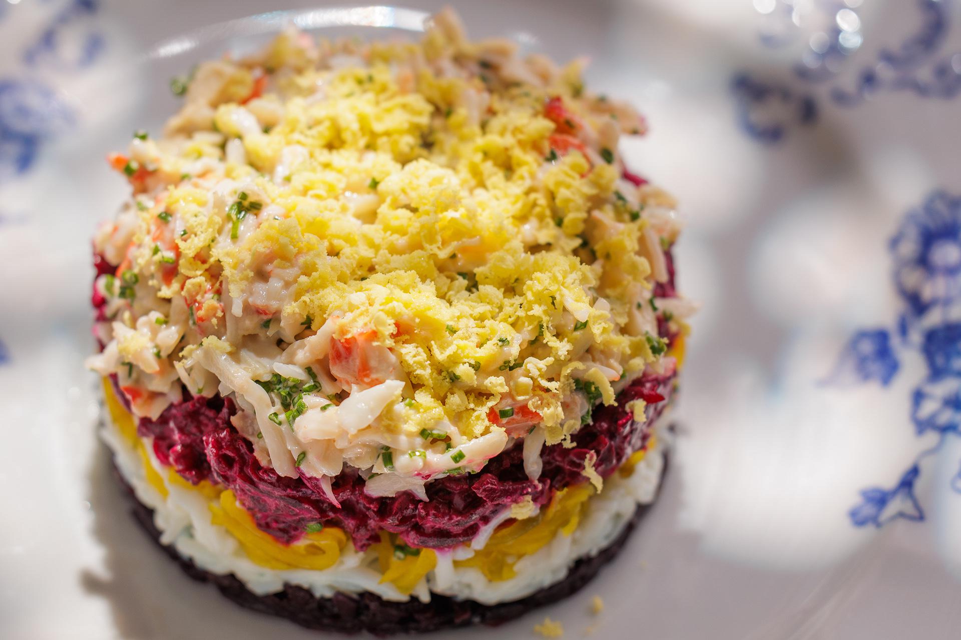 Краб под шубой