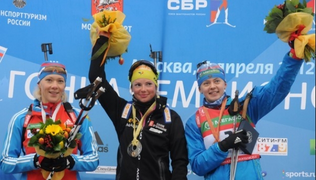 Российские биатлонисты выиграли 4 медали в "Гонке чемпионов"