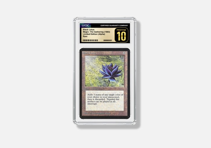 Карта «Alpha Black Lotus» оценивается в $3 млн